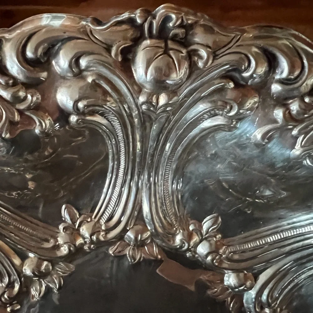 Large bowl- Gorham Versaillies Silver Plate - Picture 2 of 7